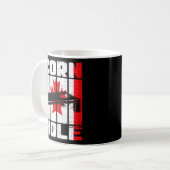 Canadese mannen kogels koffiemok (Voorkant links)
