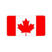 Canadese Maple Etiket (Voorkant)