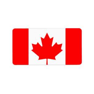 Canadese Maple Etiket