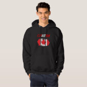 Canadese Maple Flag Canada Day Celebration Hoodie (Voorkant volledig)