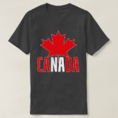 Canadese Maple Leaf Canada Day Canada T-shirt (Design voorkant)