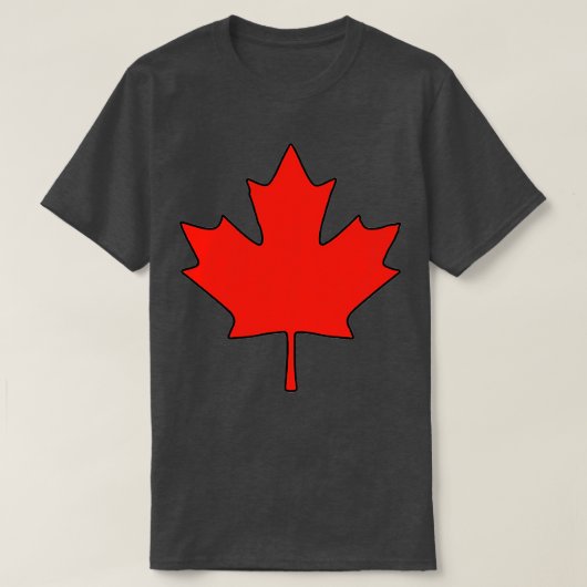 Canadese Maple Leaf Canada Day Canadian Flag Manne T-shirt (Design voorkant)