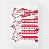 Canadese Maple Leaf Juli Gelukkige Canada Dag Spandoek (Verticaal)