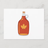 Canadese Maple Syrup Briefkaart (Voorkant)