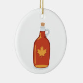 Canadese Maple Syrup Keramisch Ornament (Rechts)