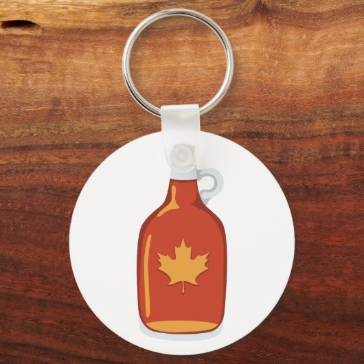 Canadese Maple Syrup Sleutelhanger (Voorkant)