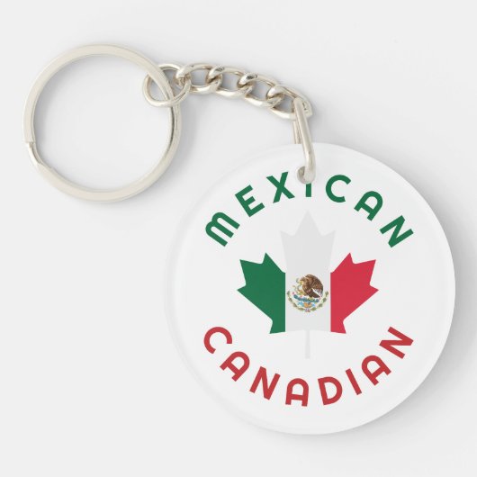 Canadese Mexicaanse Roots Sleutelhanger (Voorkant)