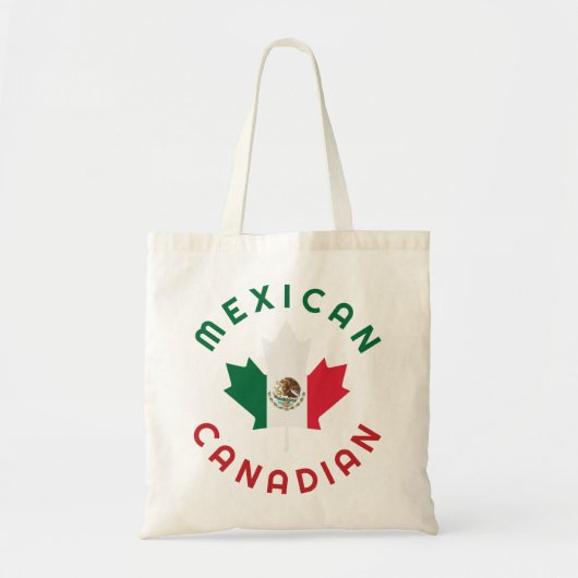 Canadese Mexicaanse Roots Tote Bag (Voorkant)