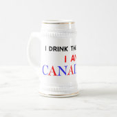 Canadese Mok Drinker Beer (Voorkant links)