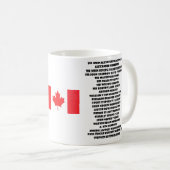 Canadese Mok van de Lijst van premiers (Voorkant rechts)