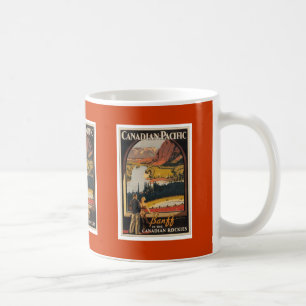 Canadese Mok van Rockies Travel Poster