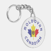Canadese Moldovan Roots Sleutelhanger (Voorkant Links)