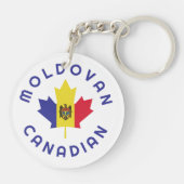 Canadese Moldovan Roots Sleutelhanger (Achterkant)