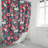 Canadese Moose Canada Iconen Douchegordijn