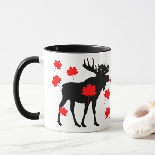 Canadese Moose Mok (Met donut)