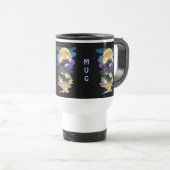 Canadese Moose & Moon Souvenir Wildlife Art Reisbeker (Voorkant rechts)