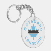 Canadese Motswana Roots Sleutelhanger (Voorkant Links)