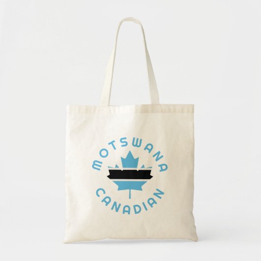 Canadese Motswana Roots Tote Bag (Voorkant)