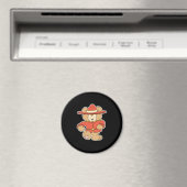 Canadese Mountie Beer Magneet (Insitu (Vaatwasser))