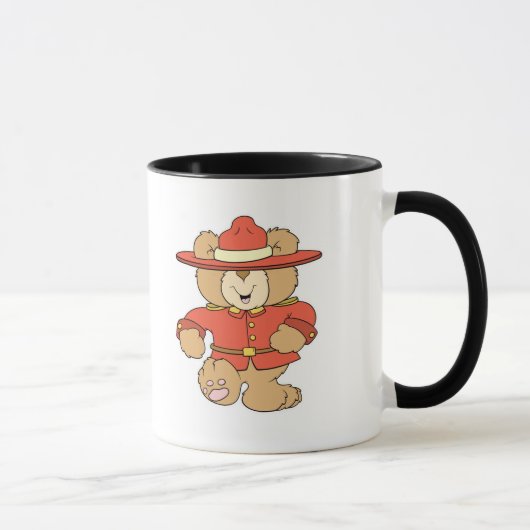 Canadese Mountie Beer Mok (Rechts)