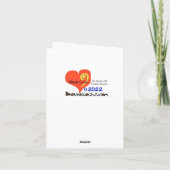 Canadese mountie Icon-kerstkaart Kaart (Achterkant)