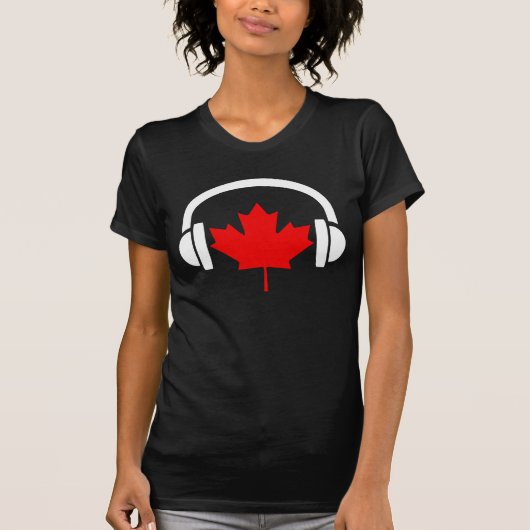 Canadese muziek t-shirt (Voorkant)