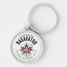 Canadese Nagavator vertelt je waar je heen moet tu Sleutelhanger