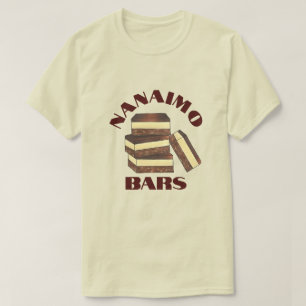 Canadese Nanaimo Bar BC Canada Bakkerij Dessert Fo T-shirt