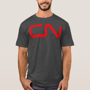 Canadese nationale spoorweg t-shirt