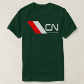  Canadese nationale spoorwegen 2 T-shirt (Design voorkant)