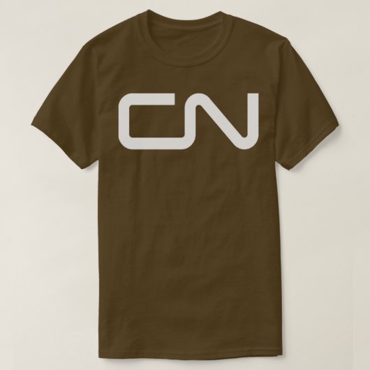  Canadese nationale spoorwegen T-shirt (Design voorkant)