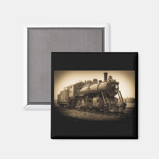 Canadese nationale spoorwegmotor 2128 magneet (Voorkant / Achterkant)