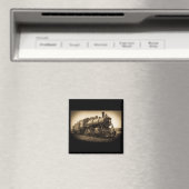 Canadese nationale spoorwegmotor 2128 magneet (Insitu (Vaatwasser))