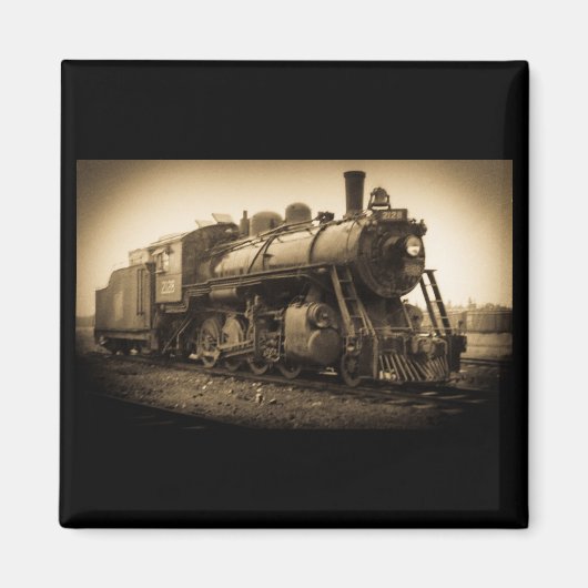 Canadese nationale spoorwegmotor 2128 magneet (Voorkant)