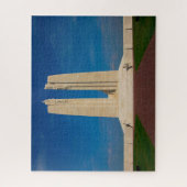 Canadese Nationale Vimy-herdenkingsmonument Legpuzzel (Verticaal)