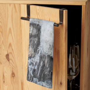 Canadese Natuur, Athabasca Herfsten Waterval Theedoek