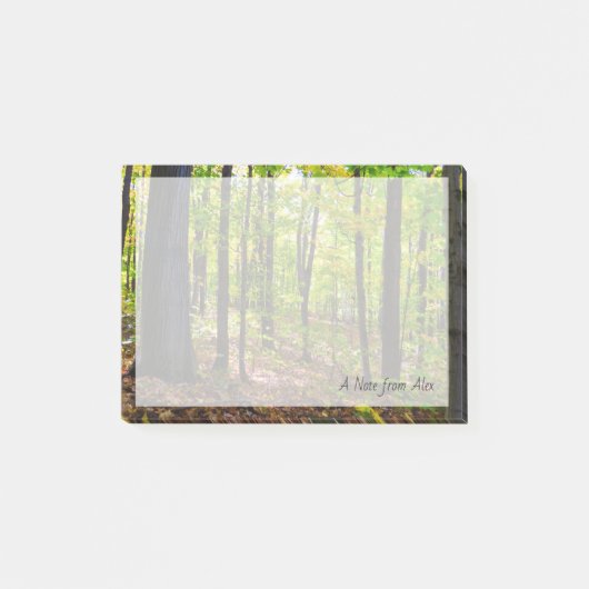 Canadese Natuur | Levenbos Post-it® Notes (Voorkant)