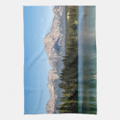 Canadese Natuur, Pyramid Mountain Theedoek (Verticaal)