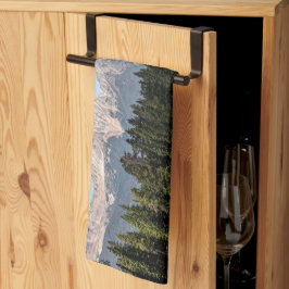 Canadese Natuur, Pyramid Mountain Theedoek