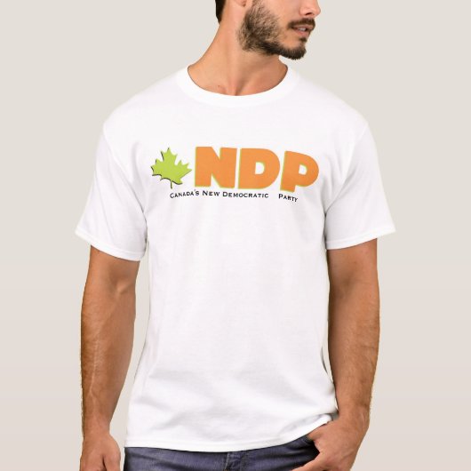 Canadese NDP T-shirt (Voorkant)