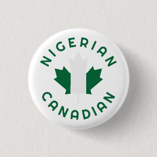 Canadese Nigeriaanse wortels Ronde Button 3,2 Cm