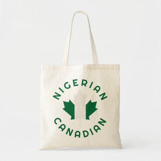 Canadese Nigeriaanse wortels Tote Bag (Voorkant)