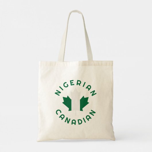 Canadese Nigeriaanse wortels Tote Bag (Achterkant)