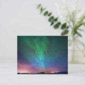 Canadese noordelijke lichten briefkaart (Staand voorkant)