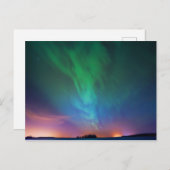 Canadese noordelijke lichten briefkaart (Voorkant / Achterkant)