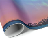 Canadese noordelijke lichten cadeaupapier (Rol Hoek)