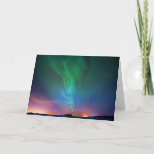 Canadese noordelijke lichten kaart