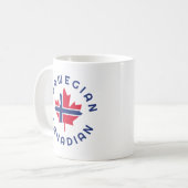 Canadese Noorse roots Koffiemok (Voorkant links)
