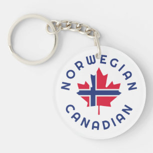Canadese Noorse roots Sleutelhanger