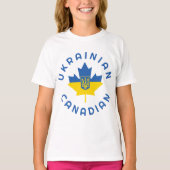 Canadese Oekraïense roots T-shirt (Voorkant)